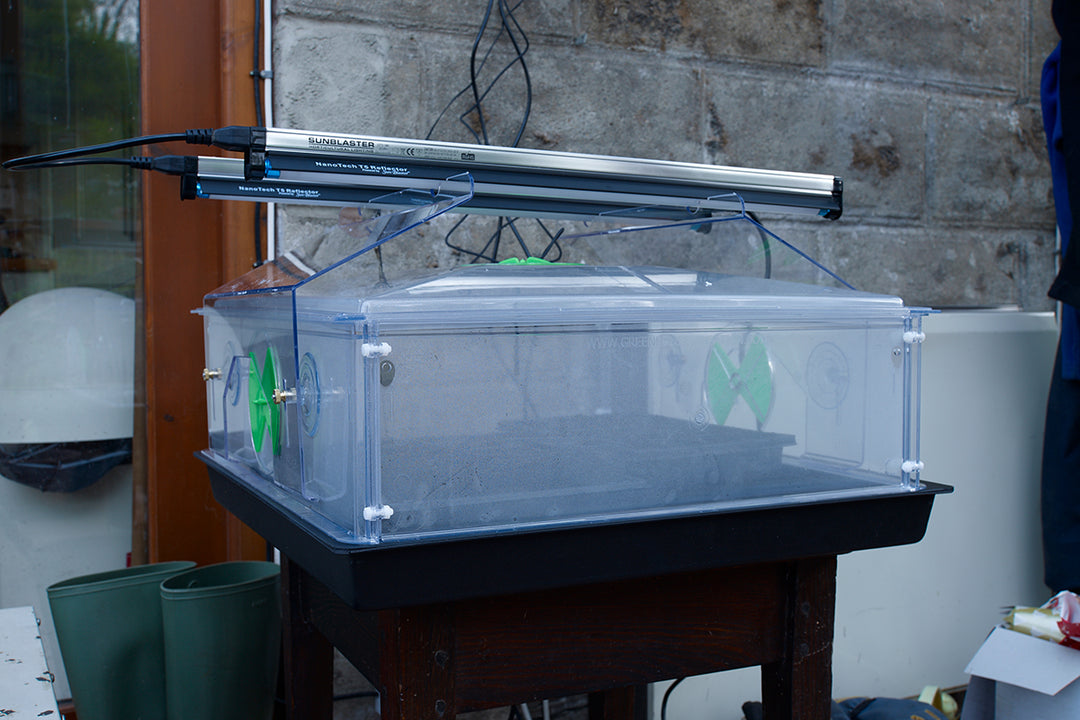 Technology in the garden - heated propagators