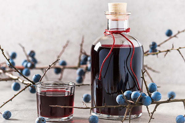 Seasonal produce - sloe gin