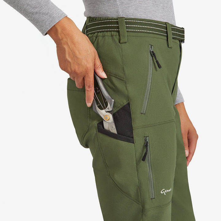 Women's Waterproof Gardening Trousers - New Green