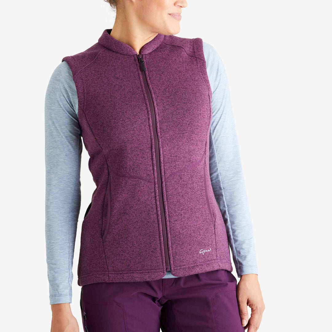 Women's Dixter Gardening Gilet - Grape