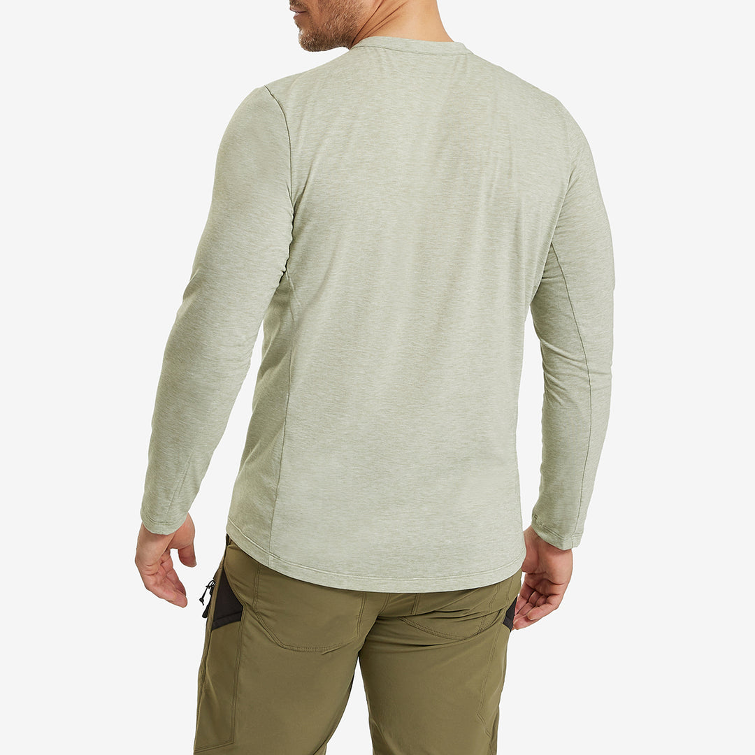 Men's Rosemoor Long Sleeve Gardening Henley