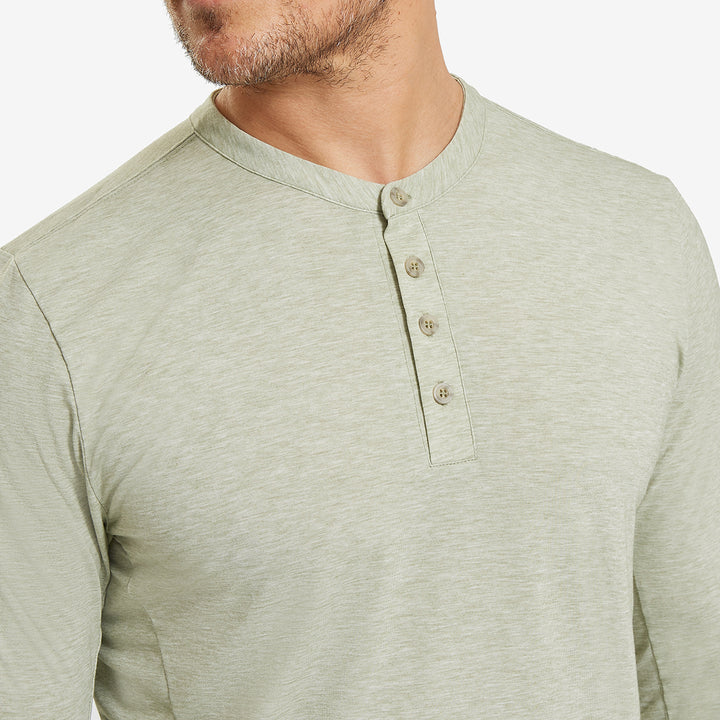 Men's Rosemoor Long Sleeve Gardening Henley