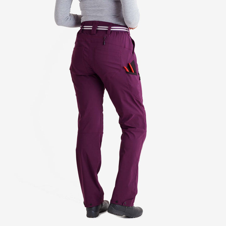 Women's 3-Season Gardening Trousers - Rich Grape